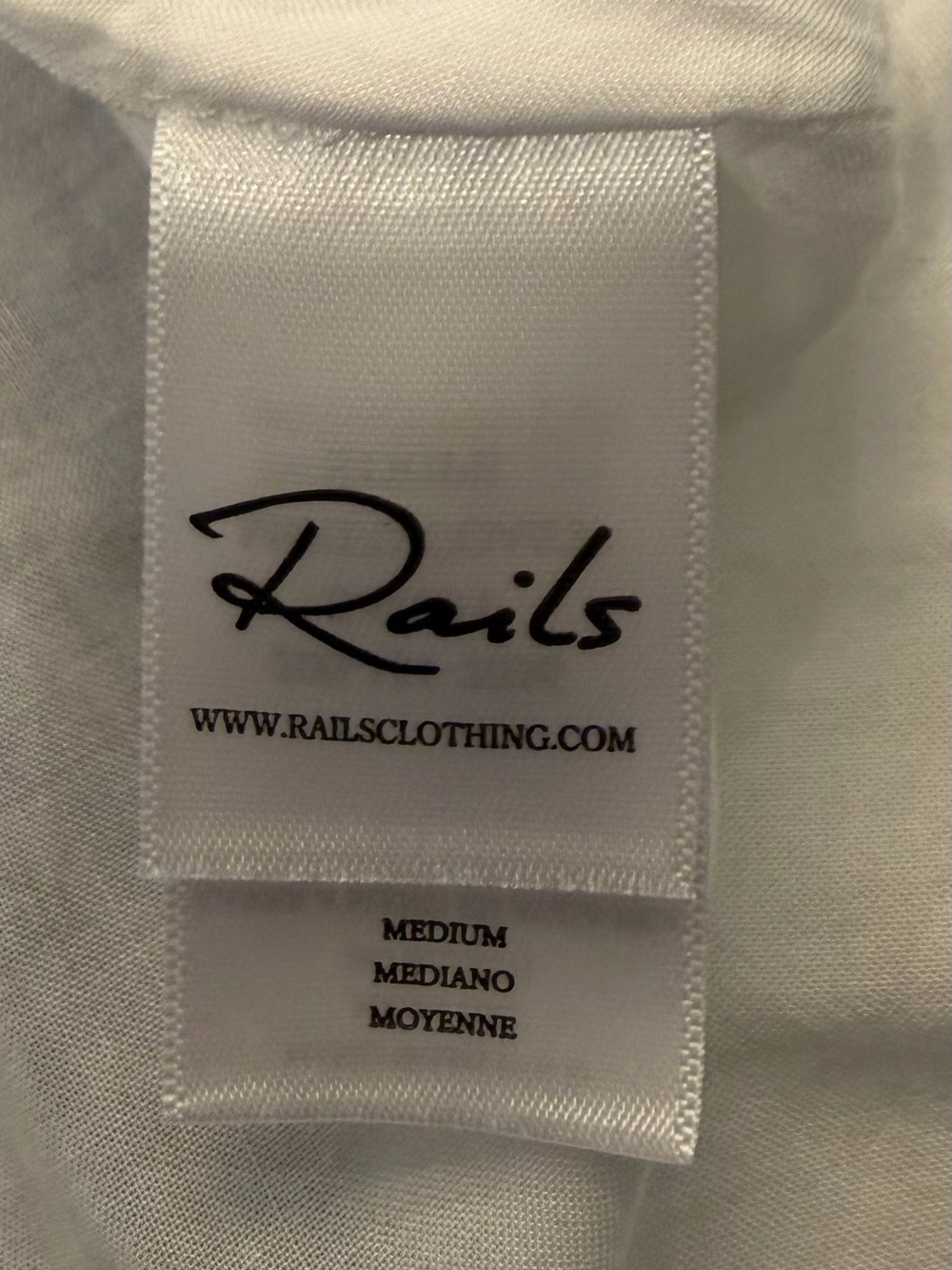 NWOT/Rails”Sandy” and White Striped Ruffle Mini Dress/SzMedium - Picture 10 of 13